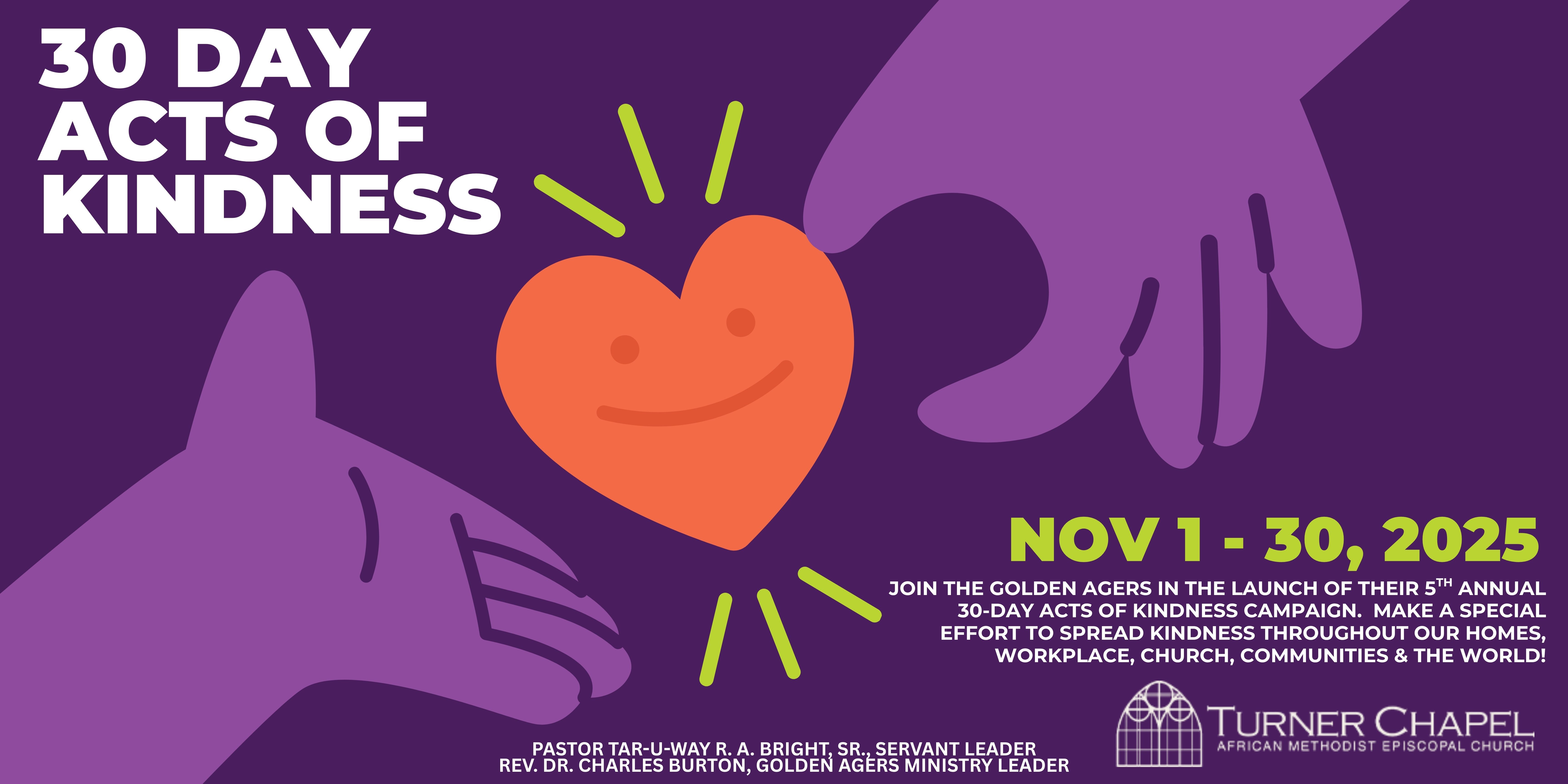 30 Day Acts of Kindness